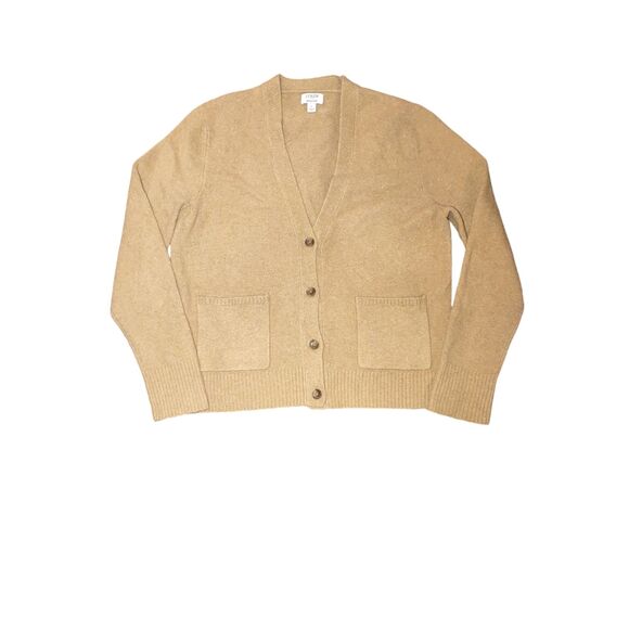 J. Crew Sweaters - J. Crew V-Neck Cardigan Sweater in Extra Soft Yarn Women L Grandmacore Versatile